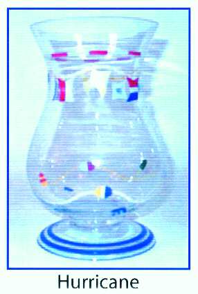 Maritime Collection 8" Glassware Hurricane