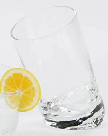 Colored Rocks Highball Glass