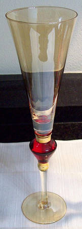 Majestic Amber Fluted Champagne
