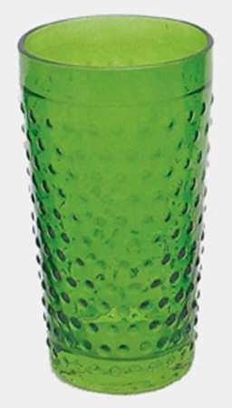 Dot Green Flat Tumbler