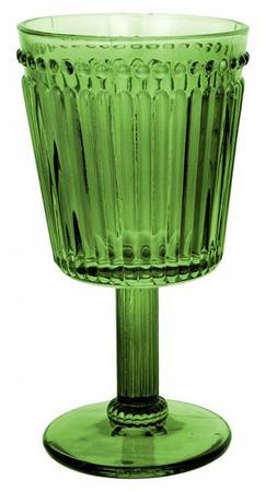 Opulence Green Water Goblet