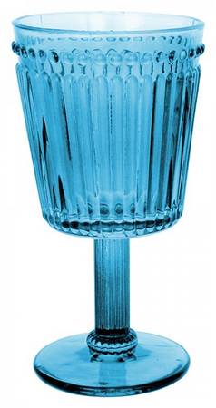 Opulence Blue Water Goblet