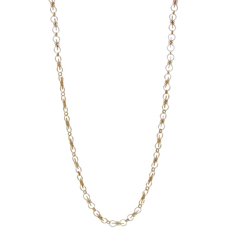 18KY Handmade Chain Necklace
