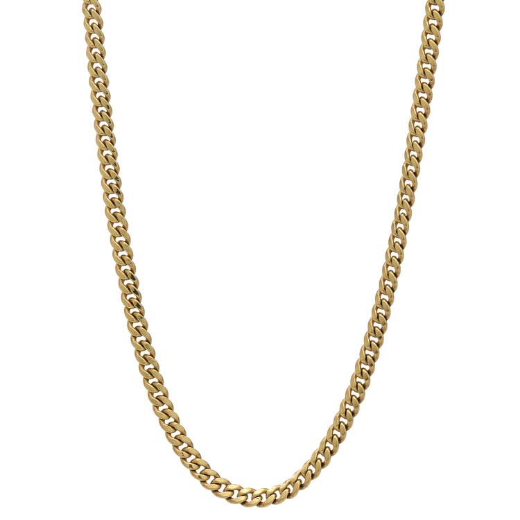 10KY Curb Link Necklace
