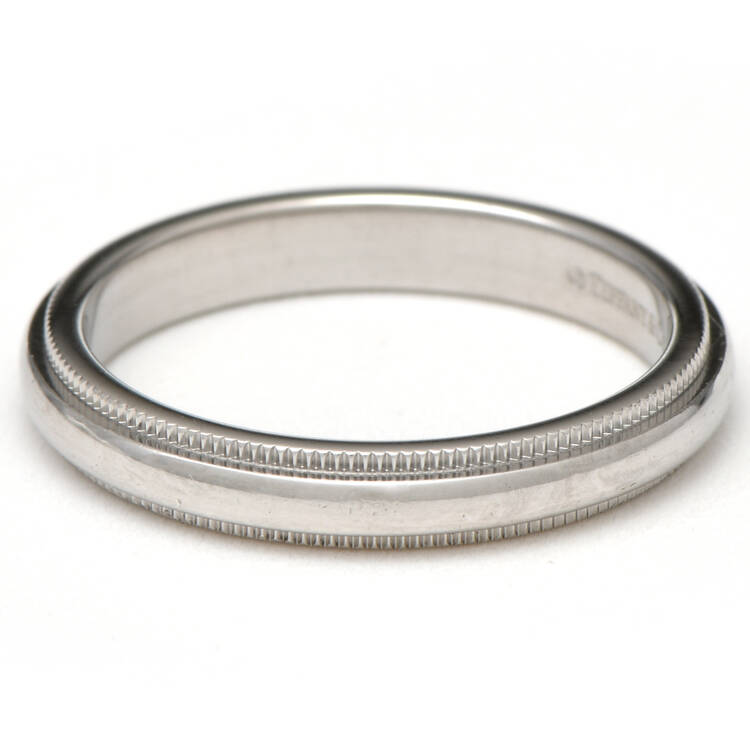 Platinum Tiffany & Co. "Together" 3mm Band Ring