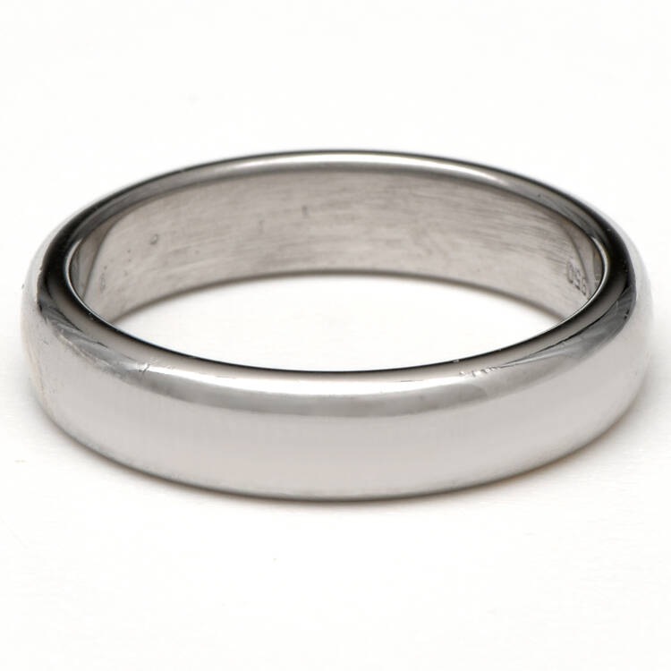 Platinum Tiffany & Co. 4.5 mm Comfort Band Ring
