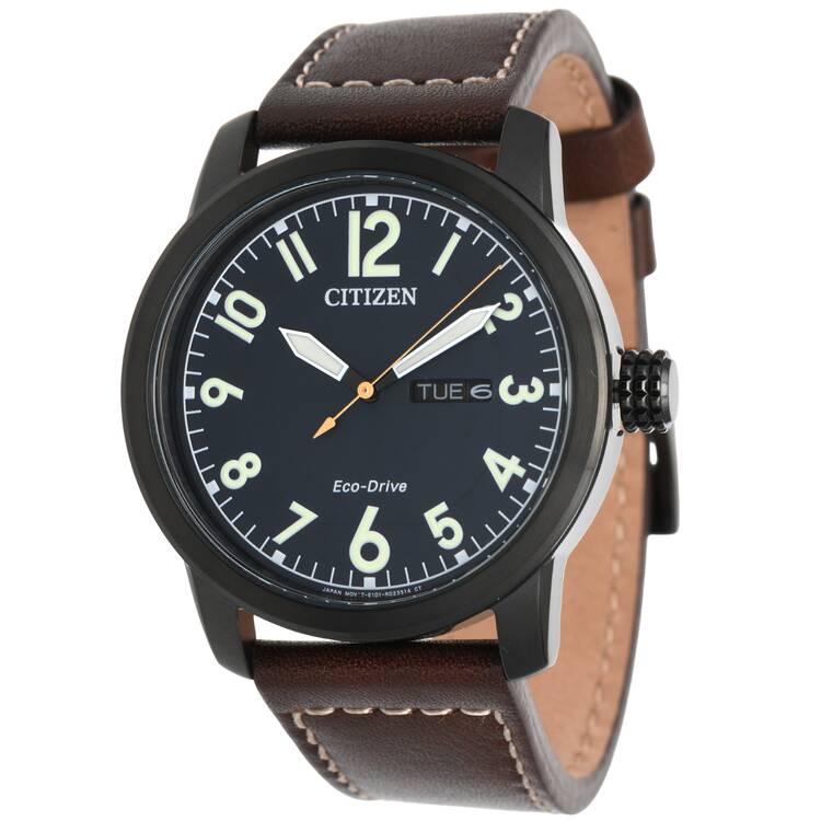 Citizen Mens Eco Drive Garrison BM8478-01L with Blue dial
