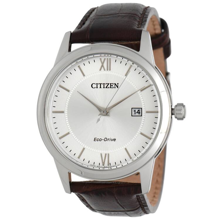 Citizen Mens Eco Drive Classic AW1780-25A with Silver dial
