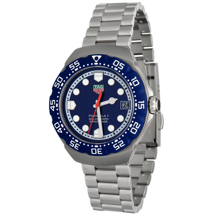 TAG Heuer Formula 1 Solargraph Blue Dial 38mm