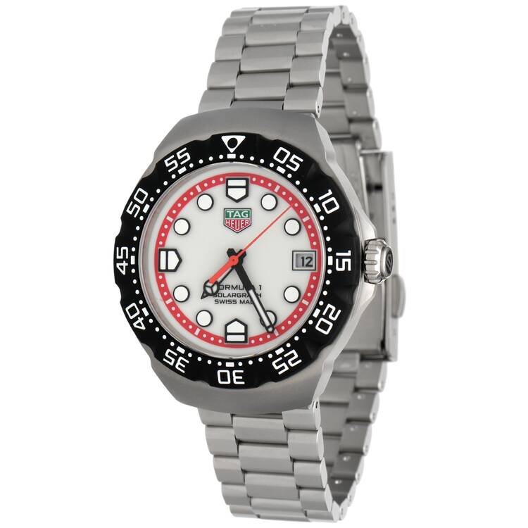 TAG Heuer Formula 1 Solargraph White Dial 38mm