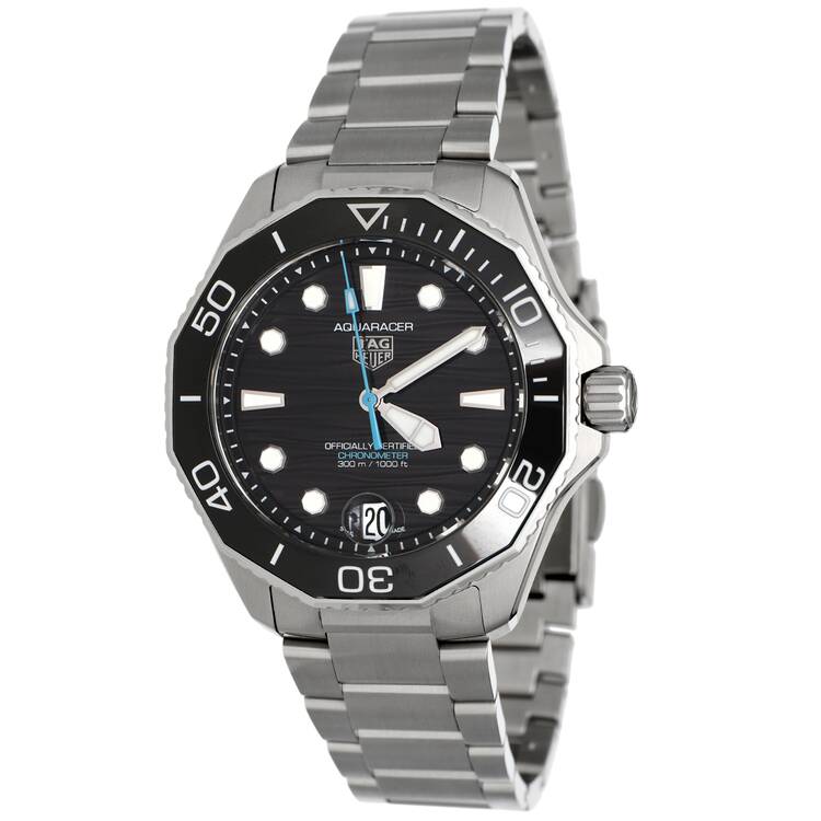 TAG Heuer Aquaracer Black Wave Dial 42mm