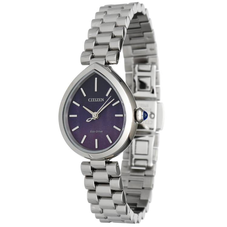 Citizen Ladies Eco Drive Rainell with Purple Dial