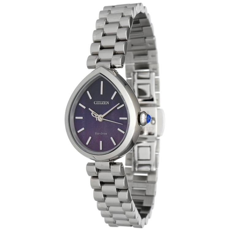 Citizen Ladies Eco Drive Rainell with Purple Dial