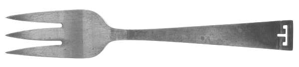 Chinese Key (Sterling, 1969) Individual Salad Fork
