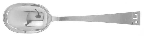 Chinese Key (Sterling, 1969) Dessert/Oval Soup Spoon