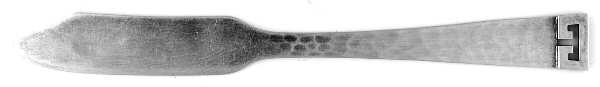 Chinese Key (Sterling, 1969) Flat Handle Butter Spreader