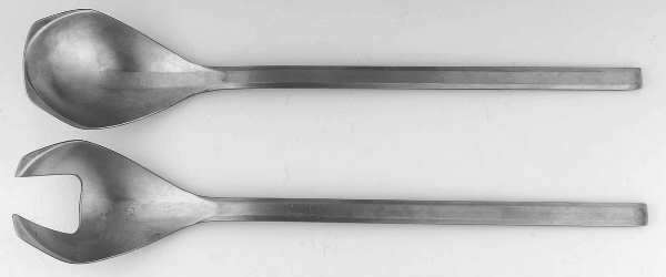 Grace (Stainless) (2 Pc) Solid Salad Set