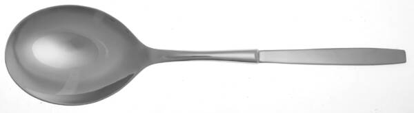 Modern (Stainless) Casserole Spoon with Smooth Stainless Bowl HC