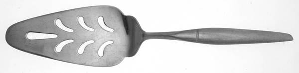 AEF1 (STAINLESS) Pierced All Stainless Pie Server