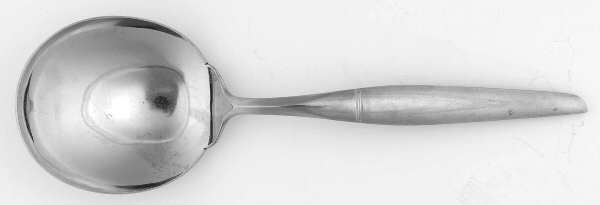 AEF1 (STAINLESS) Solid Smooth Casserole Spoon