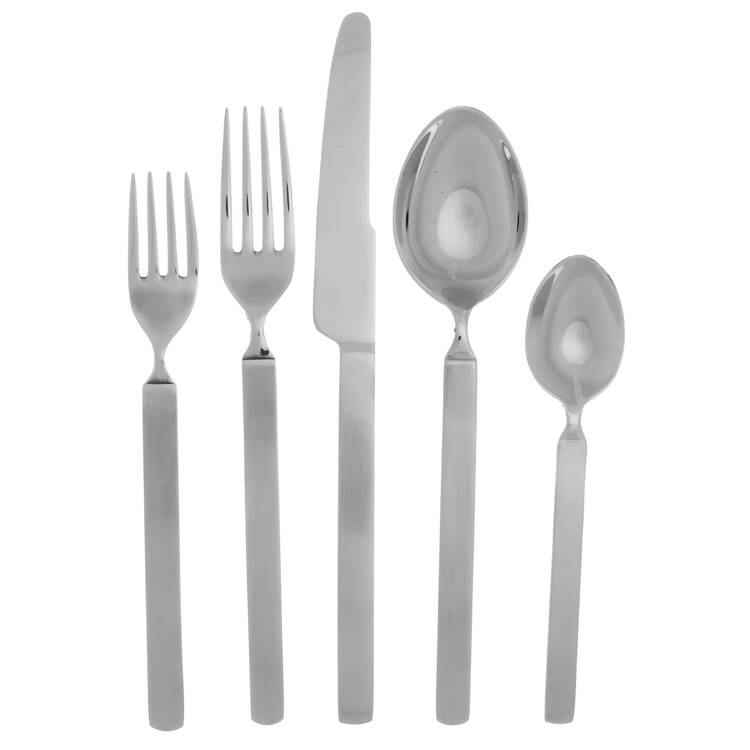 Dry (Stainless) 5 Piece Place Setting