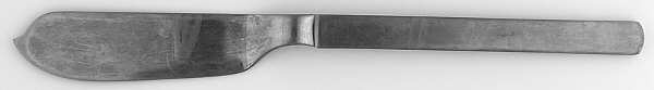 Dry (Stainless) Flat Handle Master Butter Knife