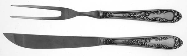 AFS1 (STAINLESS) Small Stainless Blade 2-Piece Steak Carving Set