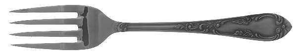 AFS1 (STAINLESS) Individual Salad Fork