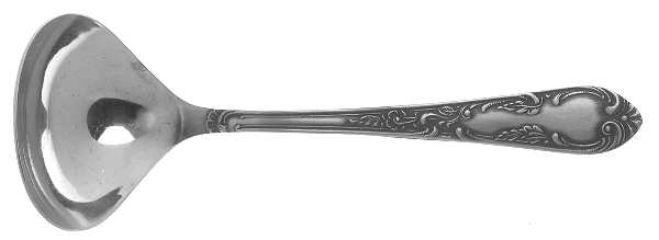 AFS1 (STAINLESS) Solid Gravy Ladle