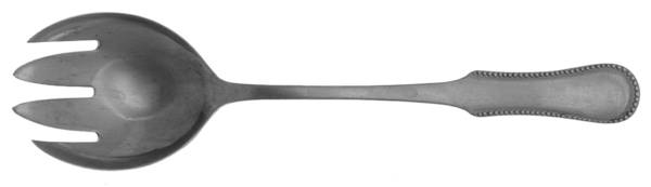 AFS8 (Stainless) Solid Salad Serving Fork