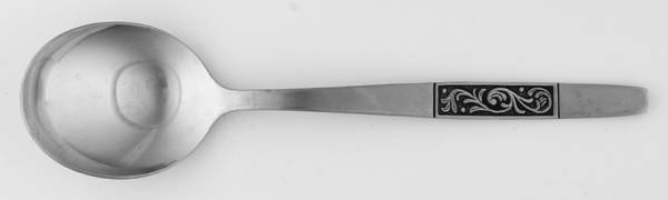 Royal Damask (Stainless) Solid Salad Serving Spoon