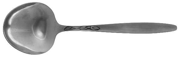 Tulip Time (Stainless) Solid Smooth Casserole Spoon