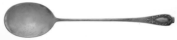Apollo (Sterling, 1900) Large Lettuce Serving Spoon