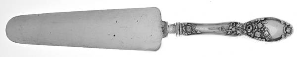 Brides Bouquet (Silverplate, 1908) Pie Server with Silverplate Blade