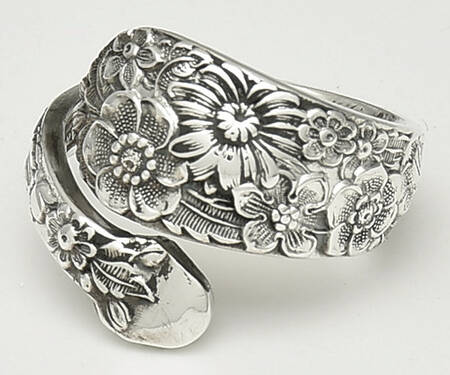 Bridal Bouquet (Sterling, 1932) Finger Ring (Provide Size) HC