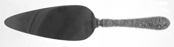 Bridal Bouquet (Sterling, 1932) Pie Server with Stainless Blade