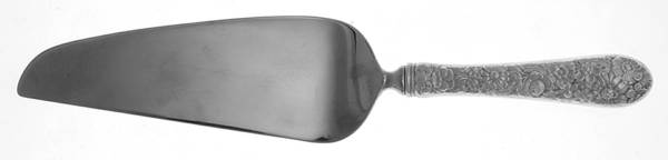 Bridal Bouquet (Sterling, 1932) Pie & Cake Server with Stainless Blade