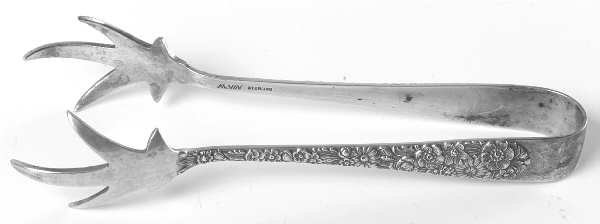 Bridal Bouquet (Sterling, 1932) Large Ice Serving Tongs