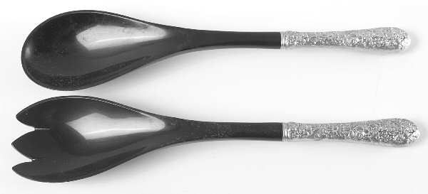 Bridal Bouquet (Sterling, 1932) Plastic Bowl 2-Piece Salad Set