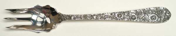 Bridal Bouquet (Sterling, 1932) Pickle Fork Pierced with Short Handle HC
