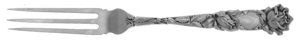 Bridal Rose (Sterling, 1903) Strawberry Fork