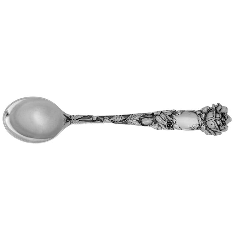Bridal Rose (Sterling, 1903) Large Sherbet Spoon