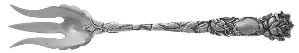 Bridal Rose (Sterling, 1903) Old Style Pickle Fork