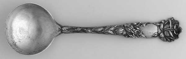 Bridal Rose (Sterling, 1903) Round Bowl Soup Spoon (Bouillon)