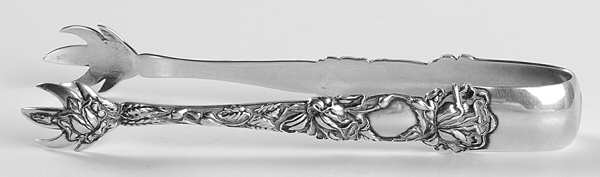 Bridal Rose (Sterling, 1903) Large Sugar Tongs