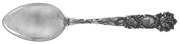 Bridal Rose (Sterling, 1903) Dessert/Oval Soup Spoon