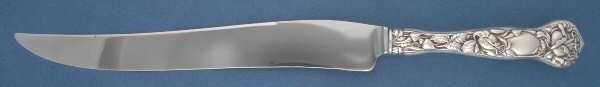Bridal Rose (Sterling, 1903) Large Stainless Blade Roast Carving Knife