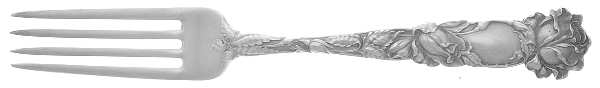 Bridal Rose (Sterling, 1903) Solid Youth Tea Fork