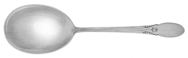 Cameo (Silverplate, 1935) Oversize Solid Salad Serving Spoon
