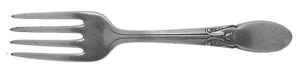 Cameo (Silverplate, 1935) Baby Fork